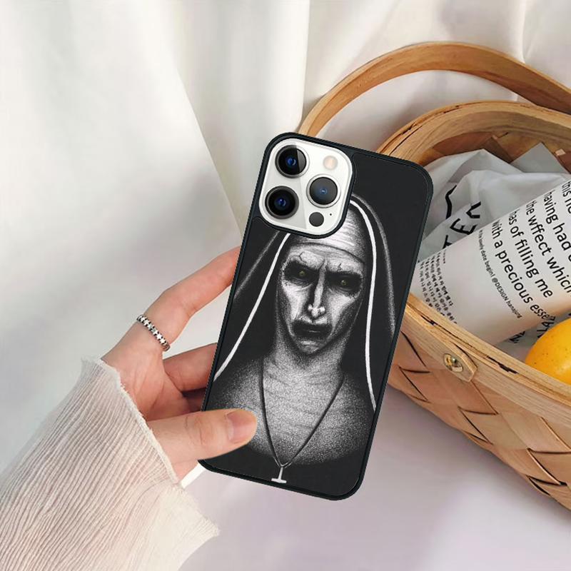 Чехол для телефона Ужасы 'Проклятие монахини' для iPhone 17 Air 16 15 14 11 12 13 Pro MAX Plus coque Чехол Оболочка