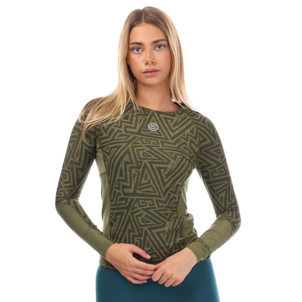 Skins Womens/Ladies Series-3 Long-Sleeved Top