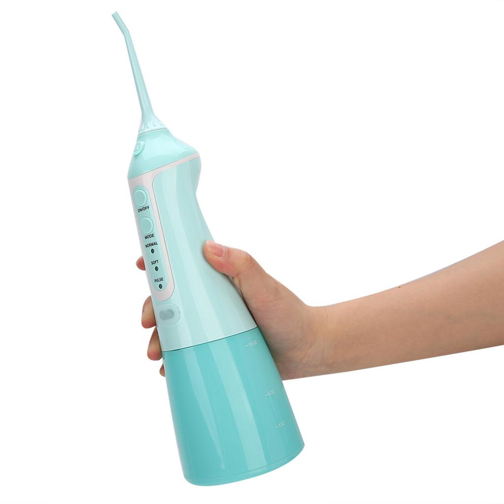 Ирригатор для полости рта, ирригатор для воды, бытовой электрический портативный аппарат для чистки зубов, зеленый