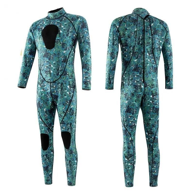 Diving Wetsuit 3mm Camouflage Neoprene Full Body Men Winter Warm Surfing Snorkeling