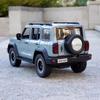 1:24 Танк 300 Модель автомобиля из сплава Высокая симуляция Литой металлический Игрушечный Внедорожник Звуковая и световая модель Коллекция Детский подарок