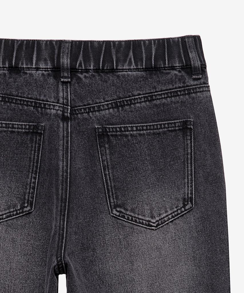 MIND BRIDGE WOMEN [W] Wide Gray Elastic Denim Pants
