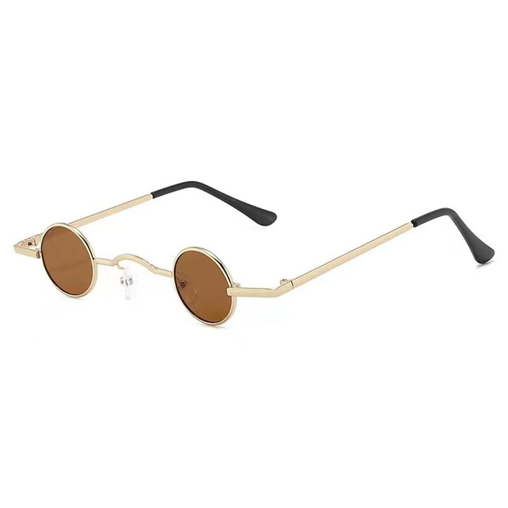 Retro Hip Hop Candy Color Sun Glasses Punk Small Round Sunglasses Shades