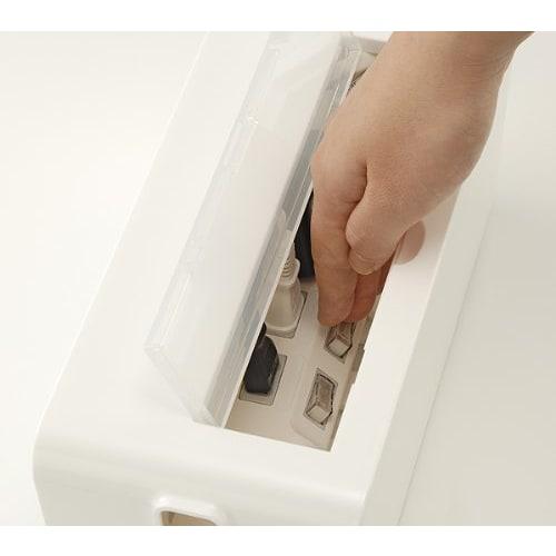 Inomata Chemical Table Tap Box, White