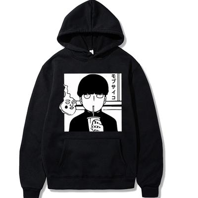 Толстовки унисекс в стиле аниме Mob Psycho 100 с принтом, уличная одежда унисекс, женская мода, толстовки большого размера, пуловеры с капюшоном, спортивные костюмы, одежда