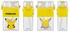 Skater Square Water Direct Shoulder 2-Way Bottle, 600ml, Straw, Drinking, Cover, Strap, Pokémon, Boys, PSQW6-A