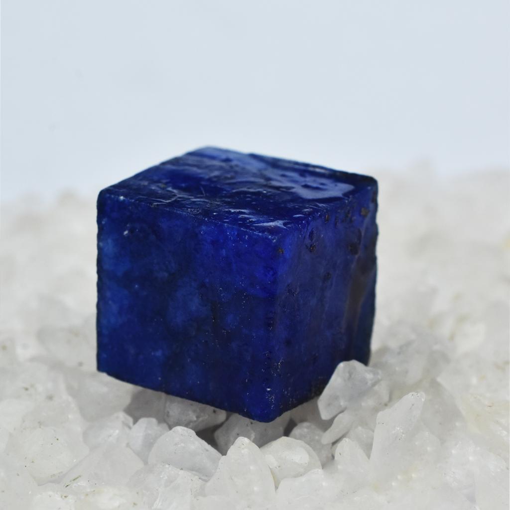 Natural Blue Tanzanite Loose Gemstone 68.35 ct Dyed Uncut Rough for Lapidary and Gem Collections