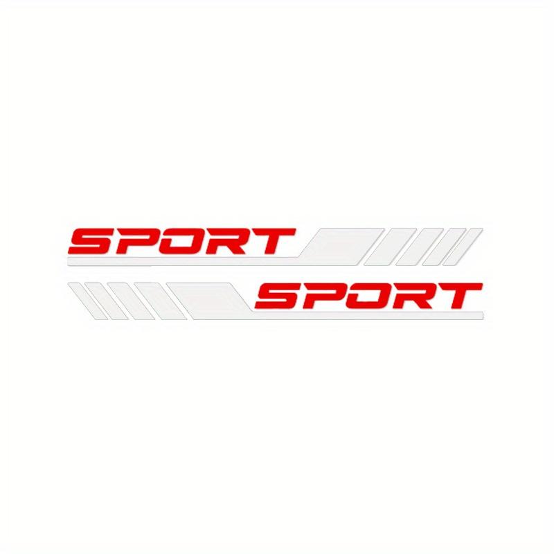 AAYK1 Car Door Side Sport Diagonal Stripe Vinyl Stickers, DIY Auto Body Styling Decals, Durable Waterproof Vehicle Decor Accessories