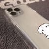 Корейский Инс Милый щенок кошка прозрачный чехол для телефона для iPhone 17 17E 16E 15 Pro Max 12 14 11 16 13 Защитный корпус Coque Cover