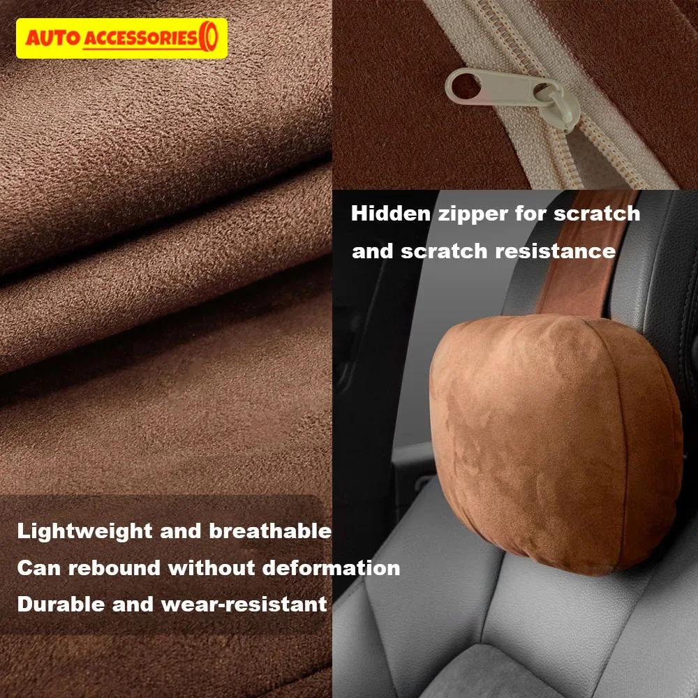 1/2PCS Car Headrest Neck Support Seat / Maybach Design Class Soft Universal Adjustable Car Pillow Neck Rest Cushion High Quality