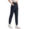 Fila Мягкие и удобные повседневные трикотажные спортивные брюки с ощущением прохлады для женщин, низ, темно-синие A11W431608FNV