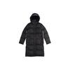 Neo Womens Super Down Puff Warm Sports Mid-Length Hooded Down Jacket Women Jacket Black GJ8810