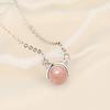 Милая цепочка для ключицы с кошкой, простая клубничная цепочка с кристаллами, женские свежие аксессуары