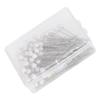 100Pcs Pearl Pins Round Head Fixing Positioning Needles Straight Sewing Decoration Supplies