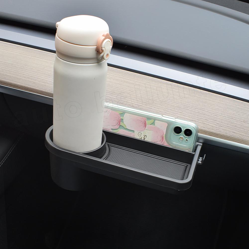 Для модели Tesla 3 Y 2023 2022, перчаточный ящик, органайзер для хранения, лоток для карт, телефона, держатель для напитков, крючок для маски, интерьер