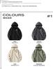 Double sided fleece heavy weight 430g hooded jacket women's loose jacket B