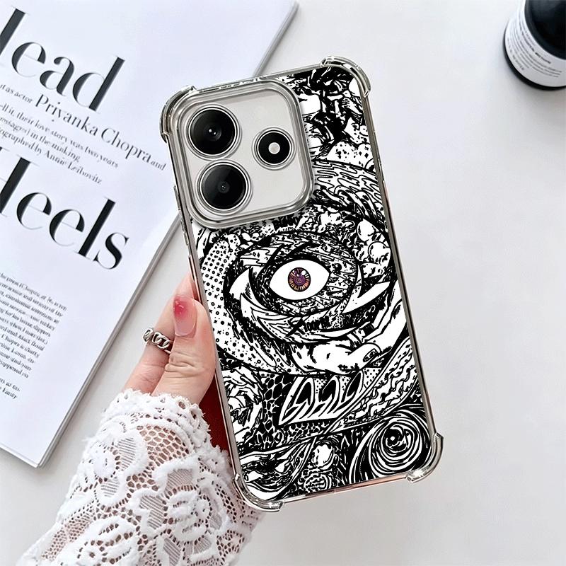 Чехол для телефона Bad Bunny X100pre с покрытием для Xiaomi Redmi Note 14 15 Pro Plus 13 12 11 11S 11T 10 9S 9 5G, противоударный с подушкой безопасности