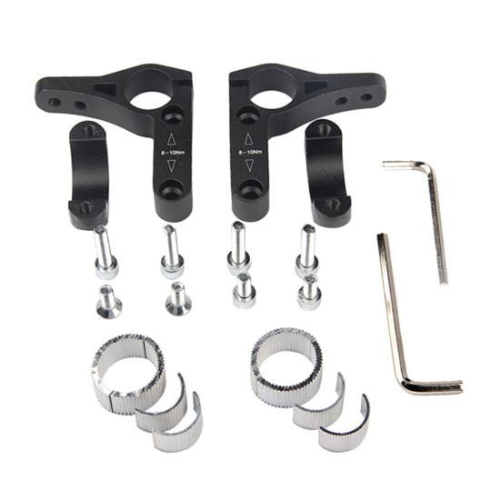 Bike Rest Handlebar High Strength Aluminium Alloy Thick Sponge Arm Cushion Cycling Bicycle Relaxation Handle Handle Bar MTB Road Bike Arm Rest Bar