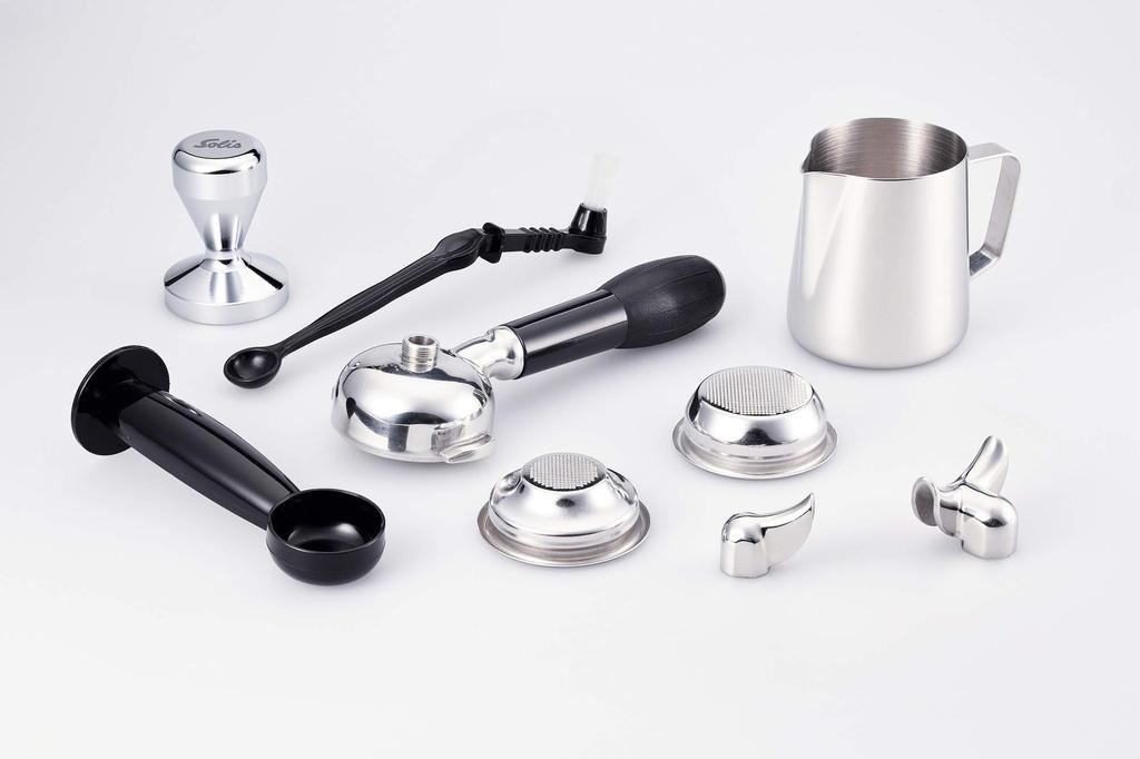 Эспрессо-машина Solis Barista Gran Gusto, серебристая SK1014