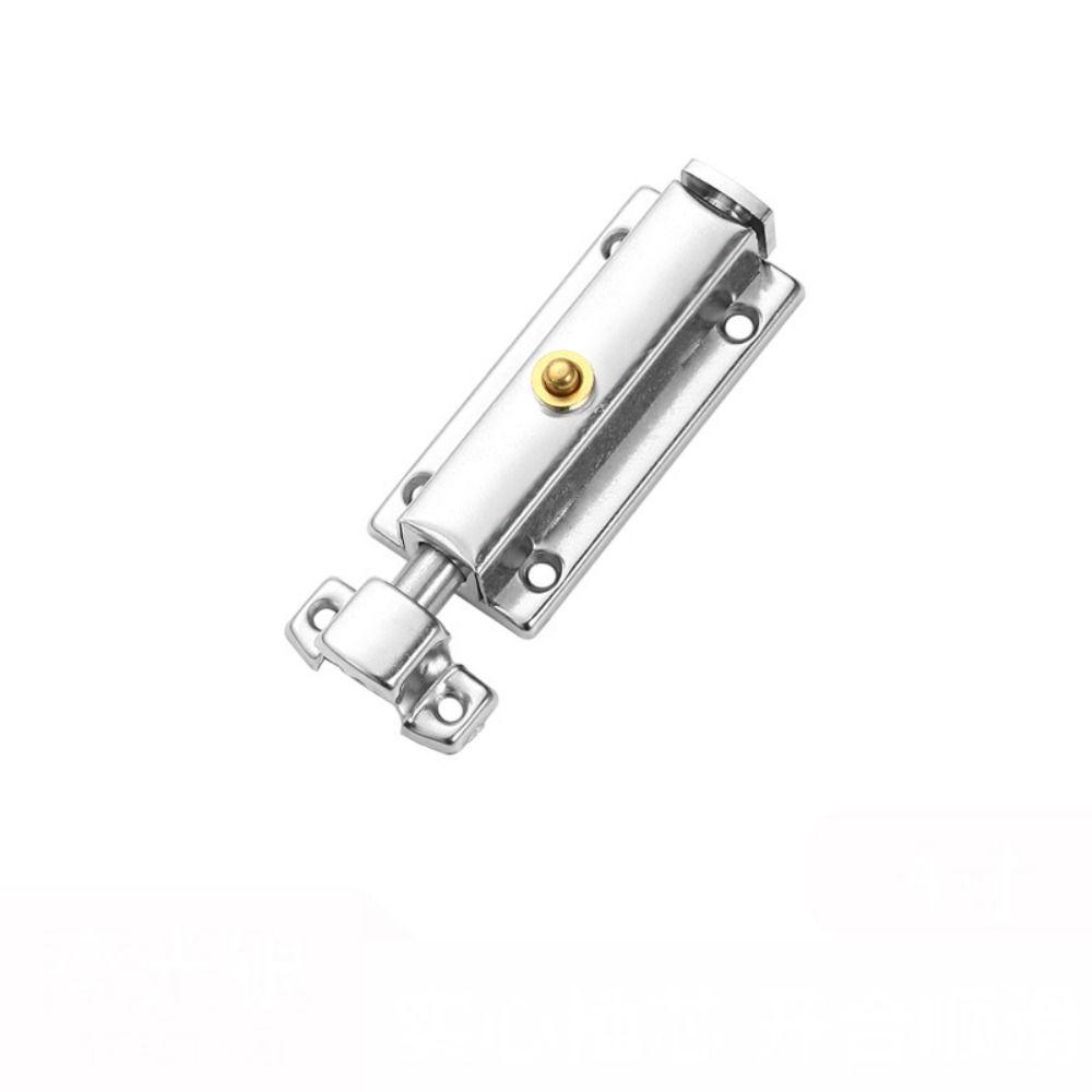 Spring Automatic Door Bolt Anti-theft Door Hasps Retro Door Buckle  Guard