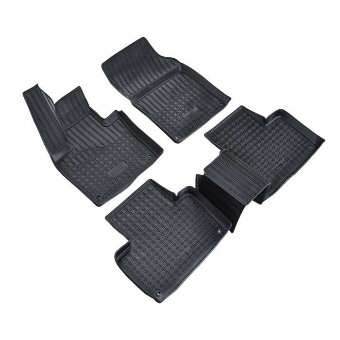 Tapis De Sol En Caoutchouc TPE - NORM Liners - Volvo XC90 - Antidérapant - Résistant - Facile à nettoyer