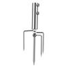 Beach Umbrella Holder Stand Fishing Umbrella Sand Anchors Parasol Brackets for Lawn Beach Fishing Rustproof Stand