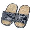 Yamashita Kogei W26 X X Made In Shichito Igusa Size 426133 Slippers, Natural, D13.5 H4.5cm, Japan, (Rush Grass) Slippers, Striped, LL,