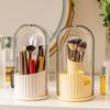 Clear Makeup Brush Storage Bucket Plastic Eye Shadow Storage Box  Bathroom