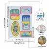 Diamond painting kit cute fish sardine cans full diamond round mosaic handmade. home decoration gift