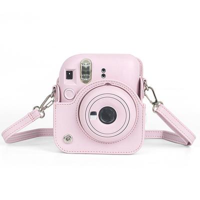 Чехол для камеры Instax Mini 12, мягкий защитный чехол из искусственной кожи, дорожная сумка для пленочной камеры Fujifilm, сумка с плечевым ремнем