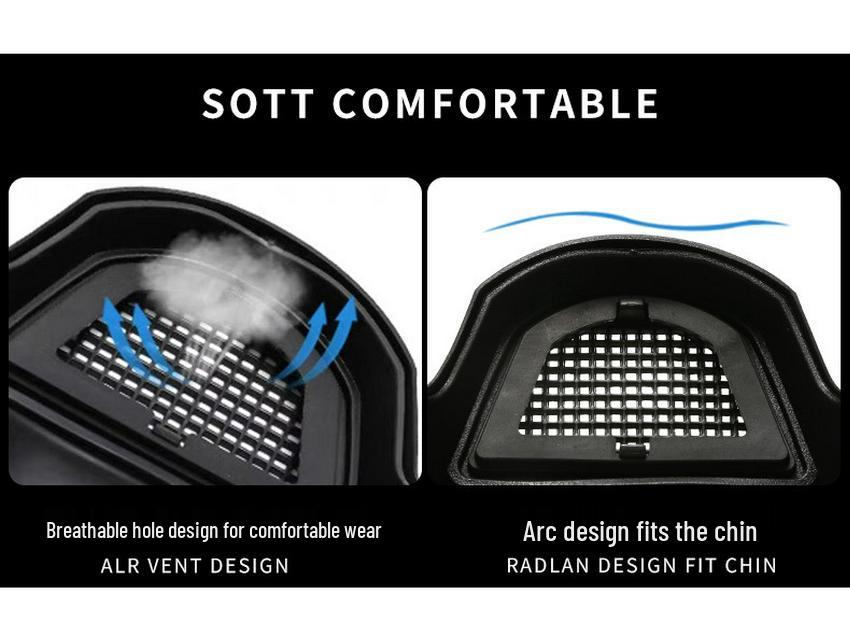 High-Definition Transparent Anti-Droplet Face Shield with Dustproof Riding Goggles 968