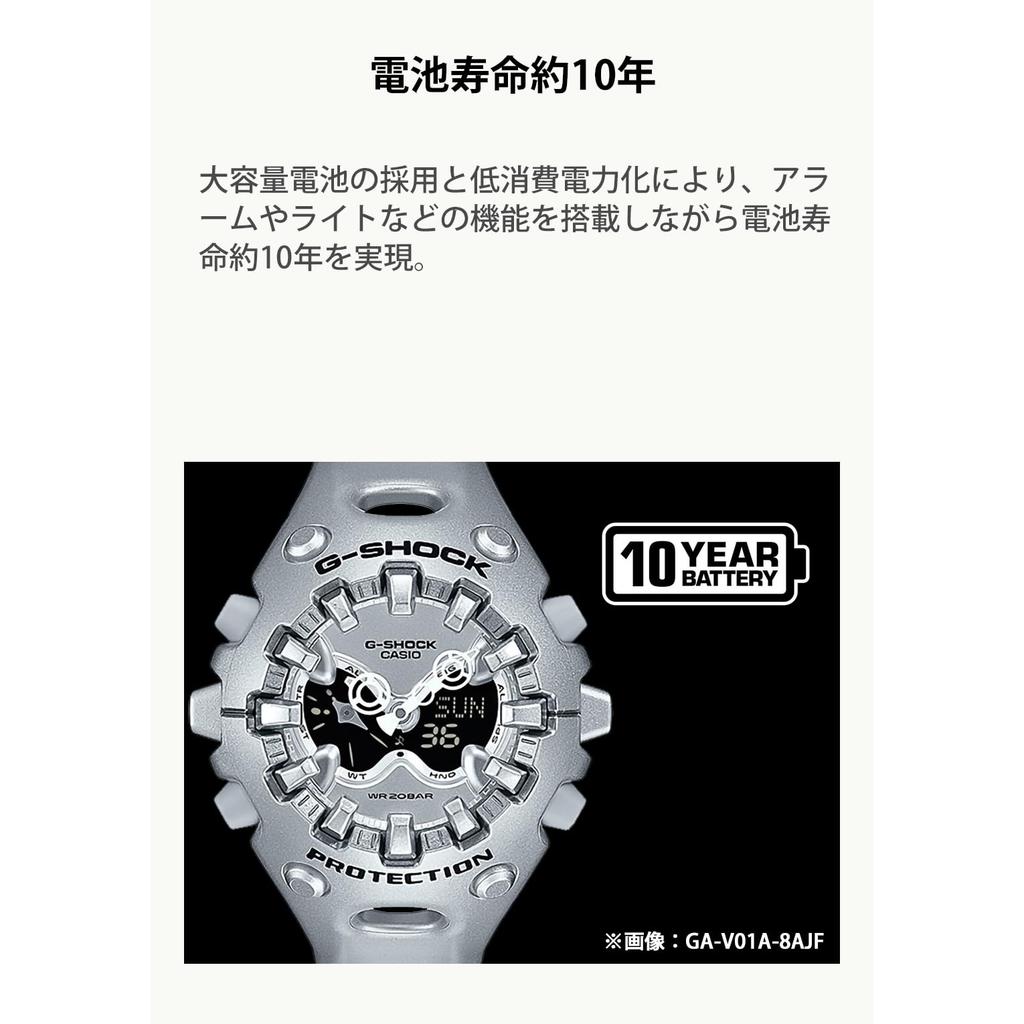 Casio Мужские фиолетовые часы G-Shock GA-V01SKE-6AJF - Японская внутренняя модель, Прочные ударопрочные наручные часы