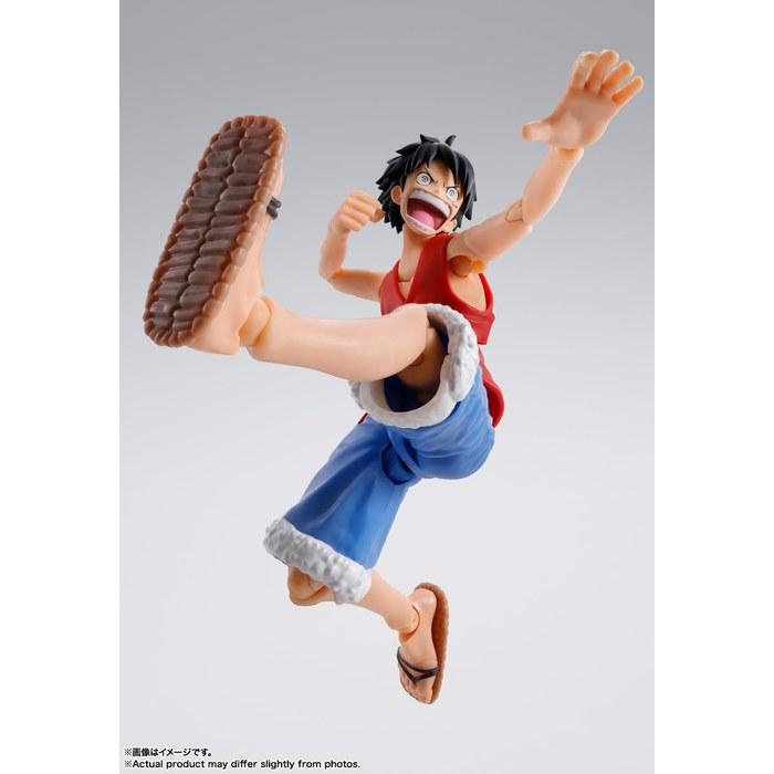 [Tamashii Nations] S.H.Figuarts ONE PIECE Монки Д. Луффи -Начало приключений- 145 мм АБС и ПВХ Фигурка Действия Разноцветный 15x4x18см