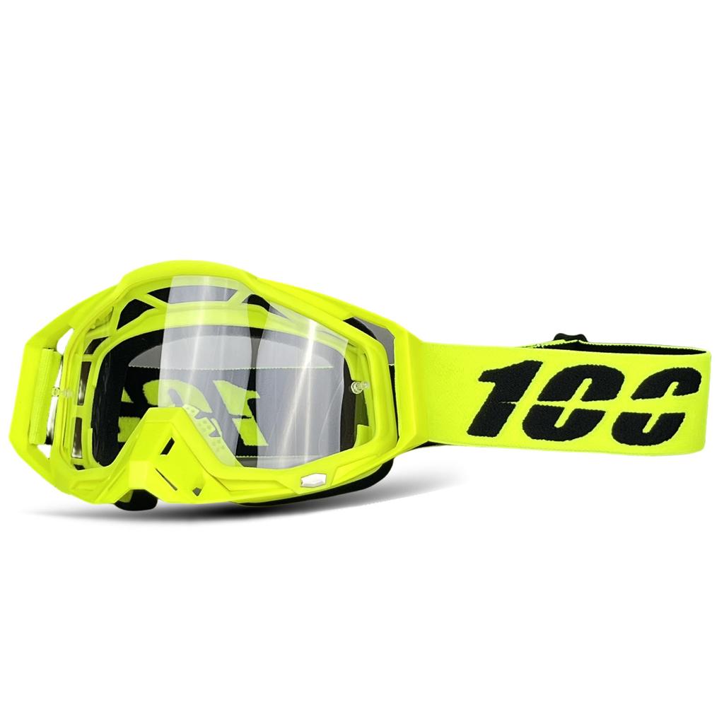 Hot 100 Motorcycle Goggles Cycling Glasses Outdoor Off-Road Ski Sport MX ATV Dirt Bike Racing Glasses Motocross Bicycle Goggles