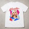 Blondie Debbie Harry T Shirt New Wave Punk Rock Tee Adults Kids White Black