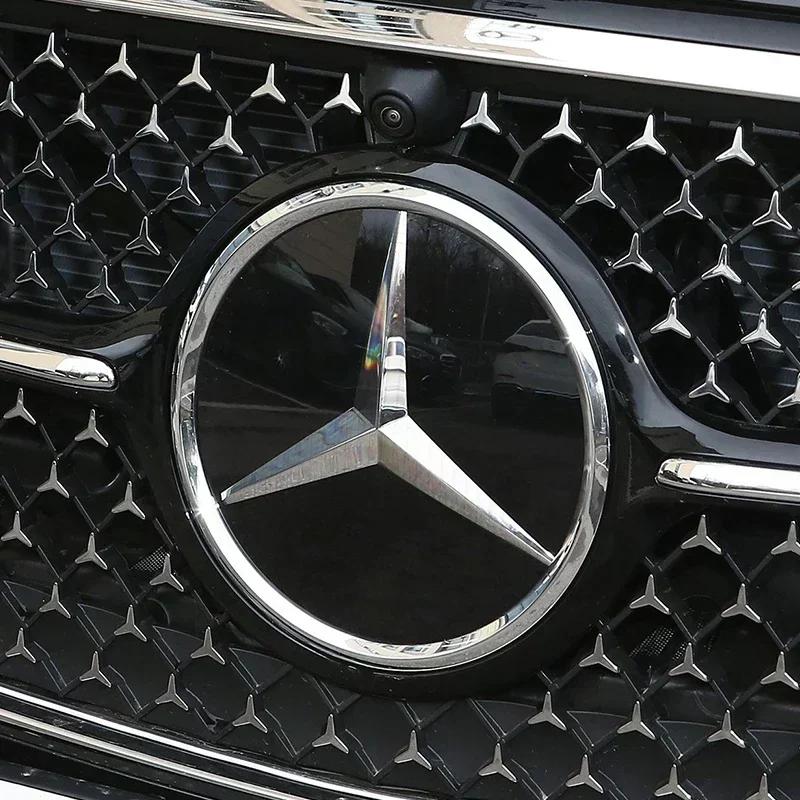3D 188mm Front Grille Star Logo Emblem Badge For Mercedes-Benz C Class 2014-2018 GLC Car Emblems UWXYZ1