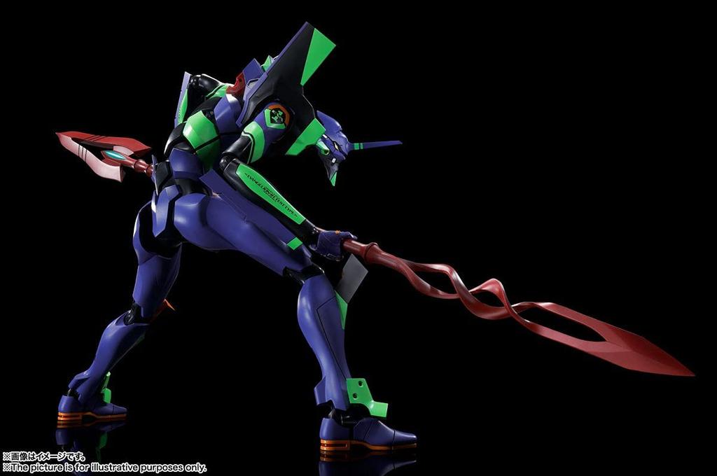 TAMASHII NATIONS DYNACTION Универсальное гуманоидное оружие для решающей битвы Android Evangelion Unit 01 Копье Кассия Цвет 400 мм Окрашенное подвижное