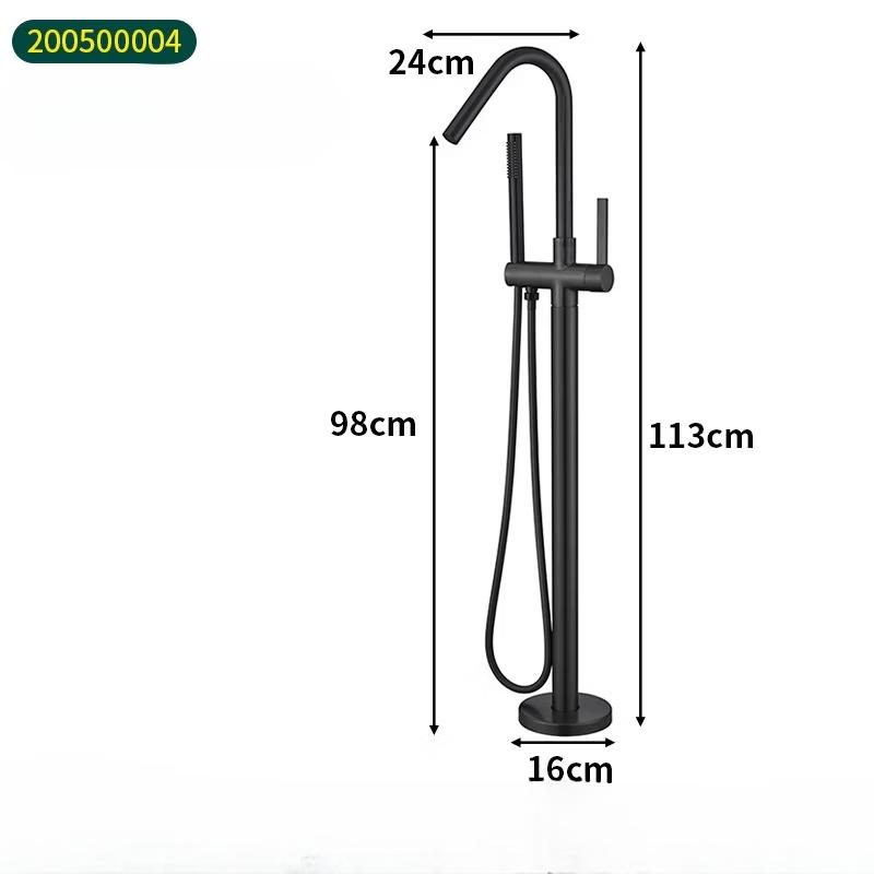 LANGZHIWEN Bathtub Floor-Standing Hot & Cold Faucet