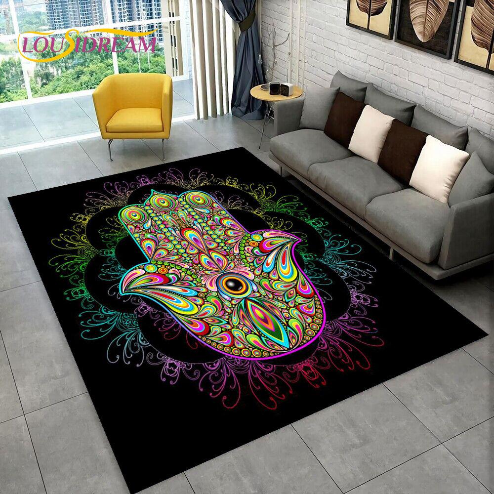 Коврик Nazar Evil Eye Tree of Life, ковер для дома, гостиной, спальни, дивана, коврик для кухни, декор для кухни, нескользящий напольный коврик для детских игр