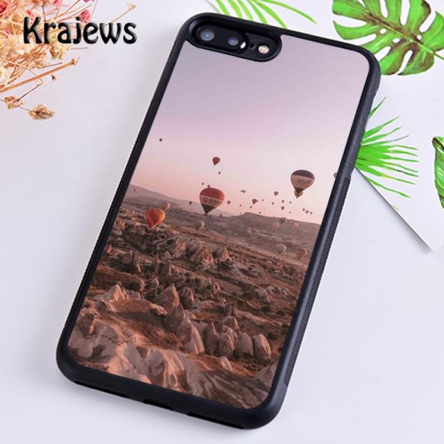 Krajews Арт с воздушным шаром Мягкий чехол для телефона для iPhone 17 Air 16 15 14 plus 11 12 13 pro max Plus coque Fundas