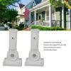2pcs Easy Install Flag Pole Holder Multi Position Flagpole Bracket Flag Pole Mount  Outdoor