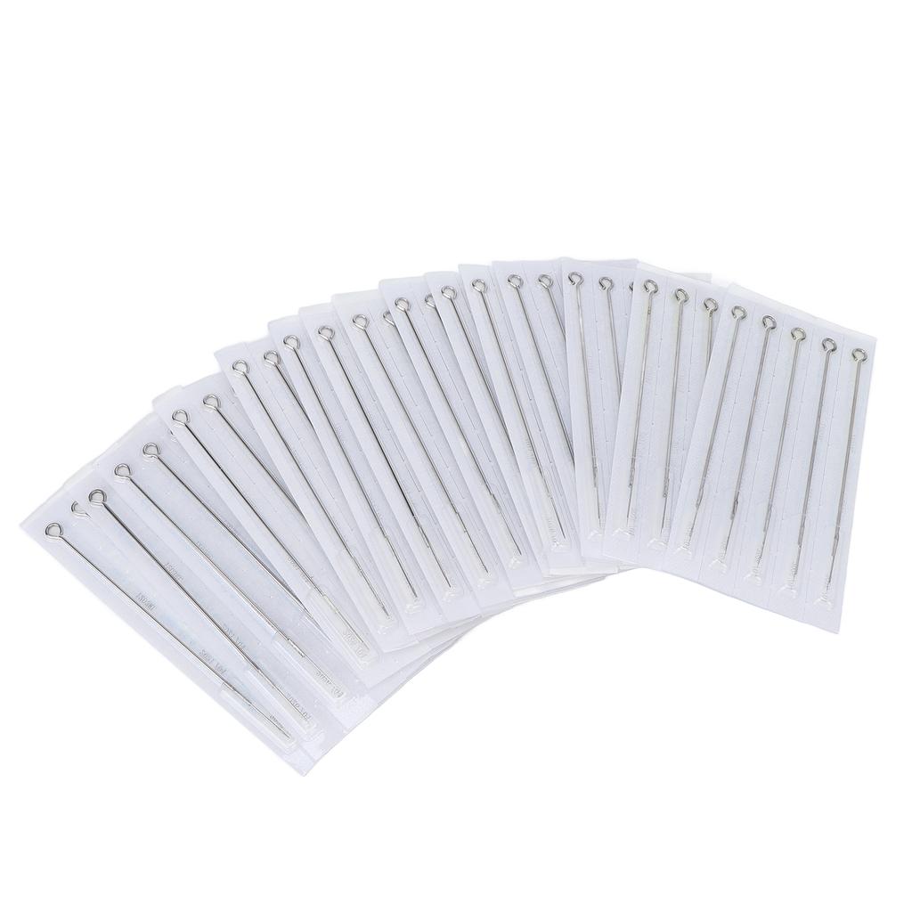 100 шт. смешанных игл для татуировок, круглые принадлежности для татуировок 5 размеров 1RL 3RL 5RL 7RL 9RL