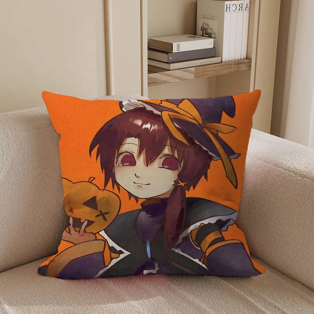 Serial Experiments LainS Maple Design Cushion Cover Happy Autumn Harvest Decor Holiday Decorati Pillow Cover