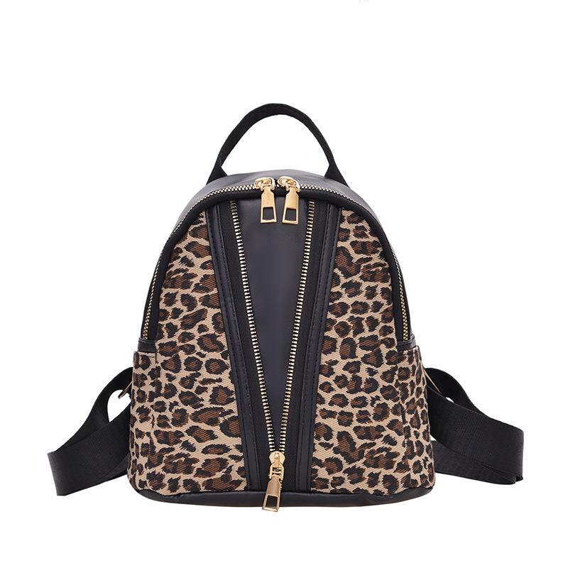 Модная высококачественная дизайнерская сумка с леопардовым принтом, женская легкая роскошная сумка на двойной молнии