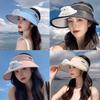 Breathable Cooling Fan Hat Usb Rechargeable Fans Hat Outdoor Travel Sun Hat Empty Top Large Brim With Fan For Women Gifts