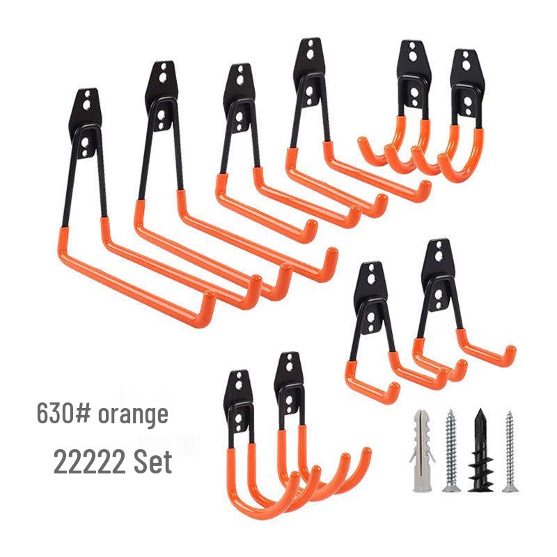 Металлические крючки для перфорированной панели для хранения в гараже и на складе