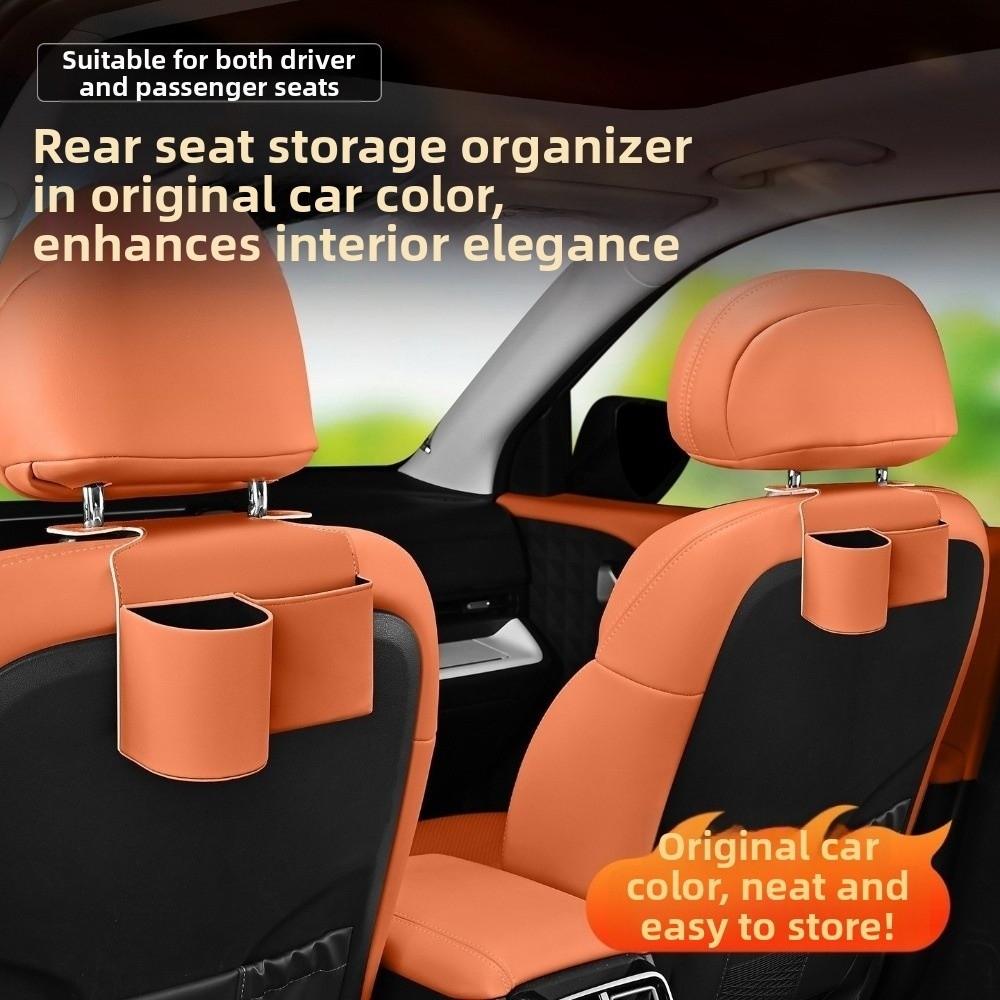 Multi-functional Car Seat Back Storage Box Waterproof Car Trunk Organizer Rear Seat