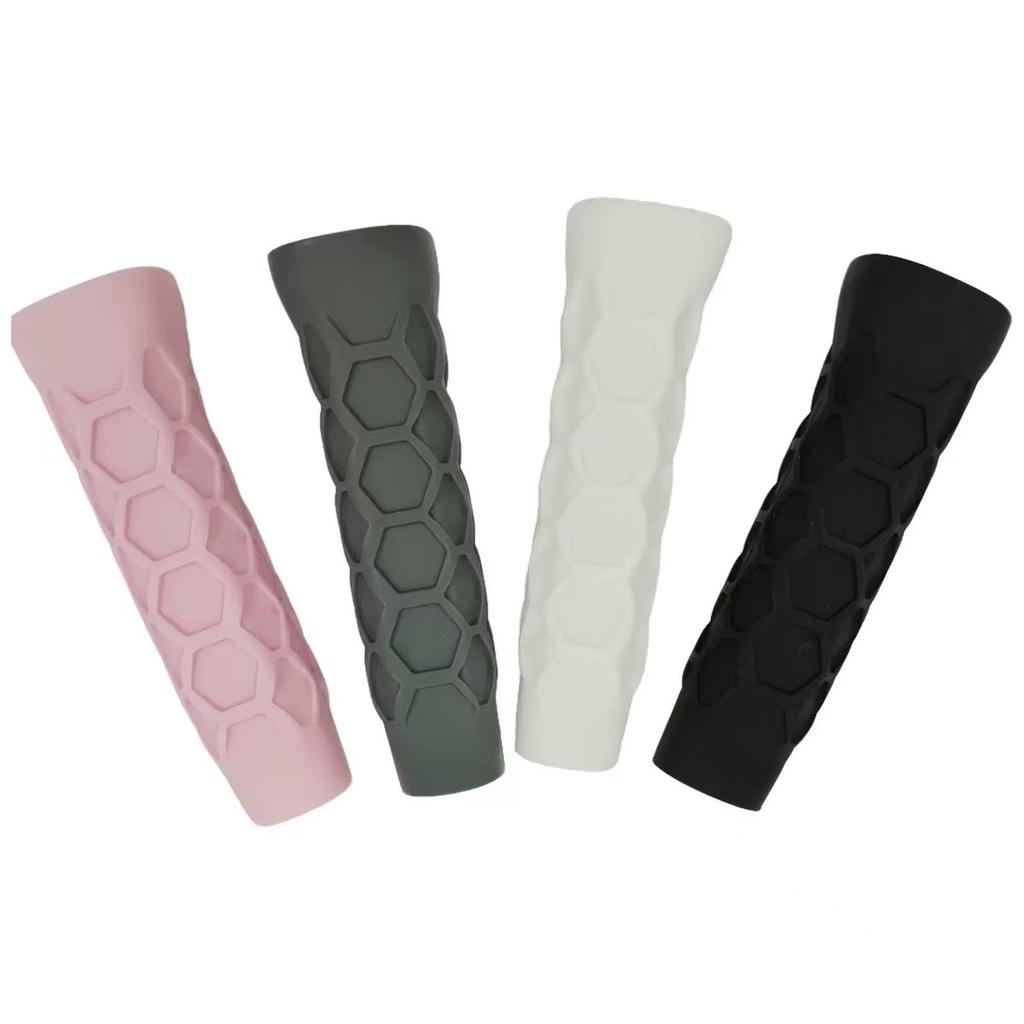 Cross-border Multi-color High Elastic Silicone Pickleball Racket Grip Cover Octagonal Honeycomb Protective Sports Outdoor Tennis
