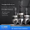 Five-Edge Chamfering Stainless Steel 90° Tapered Countersink Drill for Deburring