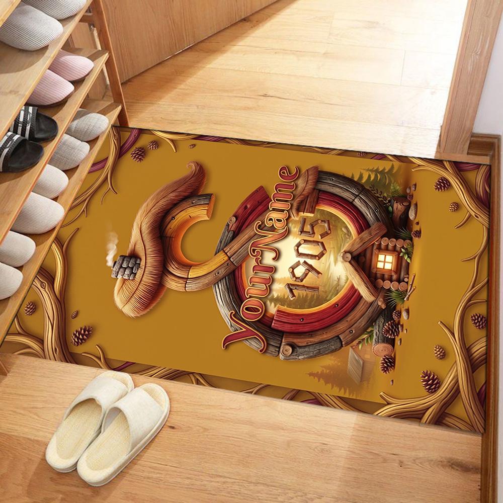 Galatasaray Customize Your Name Carpet Suitable For Outdoor Balcony Kitchen Study Room Antislip Carpet Office Home Decor Birthdaychristmas Gift
